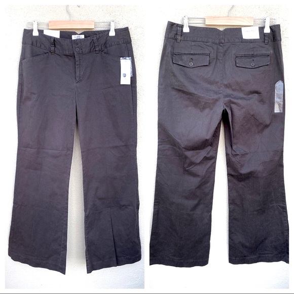 NWT Calvin Klein “The Riley” High Rise Waist Flare Leg Dress Jeans Slacks Pants - Picture 2 of 16